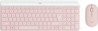 Logitech 920-011322 - Mini - Kabellos - RF Wireless - QWERTY - Rose - Maus enthalten