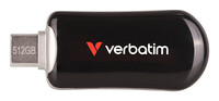 Verbatim Plectra USB-C Flash Drive Black schwarz - USB-Stick - 512 GB