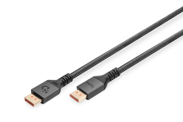 DIGITUS - DB-340111-020-S - Premium DisplayPort Anschlusskabel, Typ DP