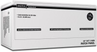 DIGITUS DN-91325-1 - CAT 3 ISDN Patch Panel, ungeschirmt, 25-Port RJ45, 8P4C, LSA, 1HE, Rack Mount, grau, 482x44x109
