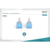 DIGITUS DK-1512-100 - CAT 5e U-UTP Patchkabel, PVC AWG...