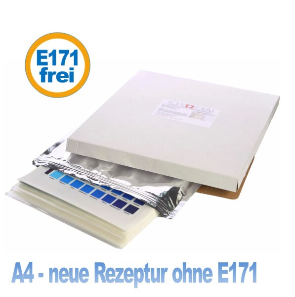 Dekorpapier Plus A3 MHD 10/20 -  bedruckbares Esspapier, 10 Blatt, für Lebensmitteltinte