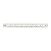 DIGITUS DN-91410 - Modulares Patch Panel, geschirmt 24-Port, blank, 1HE, Rack Mount, Grau RAL 7035