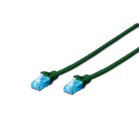 DIGITUS DK-1512-010/G - CAT 5e U-UTP Patchkabel, PVC AWG...