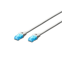 DIGITUS DK-1512-010/WH - CAT 5e U-UTP Patchkabel, PVC AWG...