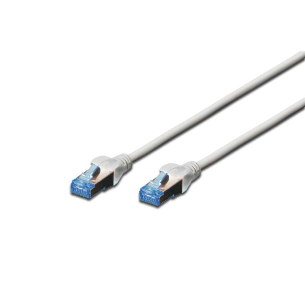 DIGITUS DK-1532-150 - CAT 5e SF-UTP Patchkabel, PVC AWG 26/7, Länge 15 m, Farbe Grau