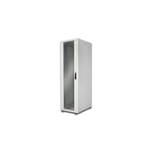 DIGITUS DN-19-42U-6/8-D - 42HE Netzwerkschrank, Dynamic Basic 2040x600x800 mm, Farbe Grau (RAL 7035)