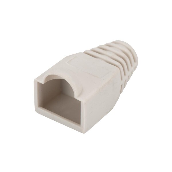DIGITUS A-MOT/E/8/8 - Knickschutztülle, für 8P8C Modular-Stecker Farbe Grau