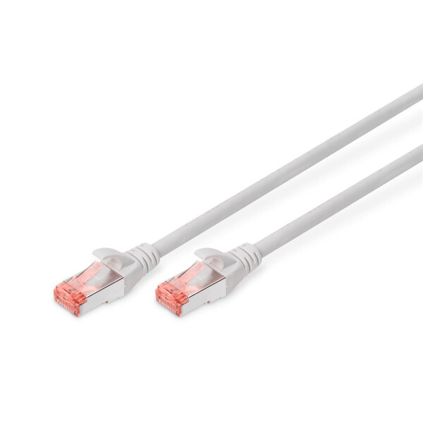 DIGITUS DK-1644-300 - CAT 6 S-FTP Patchkabel, Cu, LSZH AWG 27/7, Länge 30 m, Farbe Grau