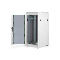 DIGITUS DN-19-22U-6/6-1 - 22HE Netzwerkschrank, Unique 1164x600x600 mm, Farbe Grau (RAL 7035)