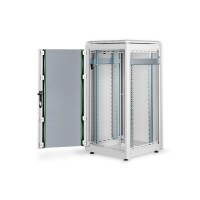 DIGITUS DN-19-22U-6/6-1 - 22HE Netzwerkschrank, Unique 1164x600x600 mm, Farbe Grau (RAL 7035)