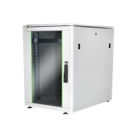 19" Schrank 16HE Glastür T 800