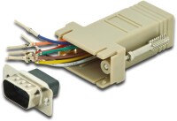 DIGITUS AK-610517-000-I - Adapter, DB9, RJ45, Modular DB9...