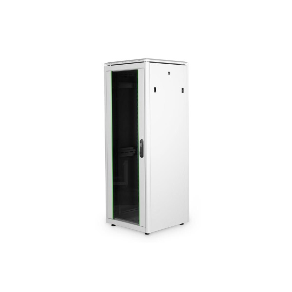 DIGITUS DN-19-32U-6/6-1 - 32HE Netzwerkschrank, Unique 1609x600x600 mm, Farbe Grau (RAL 7035)