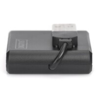 DIGITUS DA-70217 - USB 2.0 High-Speed Hub 4-Port 4x USB A/F, 1x USB B mini/M, inkl. USB Kabel