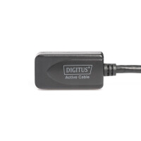 DIGITUS DA-73102 - USB 2.0 Repeater Kabel USB A male / A female, Länge 20m