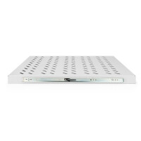 DIGITUS DN-19-TRAY-2-800 - 1HE ausziehb. Fachboden für 800 mm tiefe Schränke 40x484x568 mm, bis 25 kg, grau (RAL 7035)