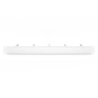 DIGITUS DN-97601 - 1HE Kabelrangierpanel 5x Kabelringe 40x60 mm, Farbe grau (RAL 7035)