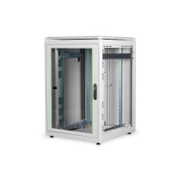 DIGITUS DN-19-22U-8/8-1 - 22HE Netzwerkschrank, Unique 1164x800x800 mm, Farbe Grau (RAL 7035)